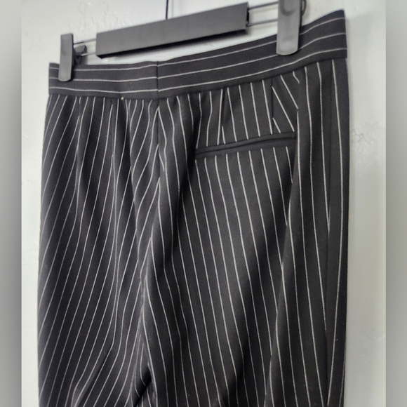 Ralph Lauren Wool Blend Straight Flared Pinstripe Dress Pants sz 2 - Picture 3 of 7